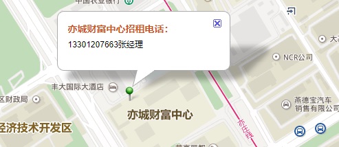 大厦简略地图
